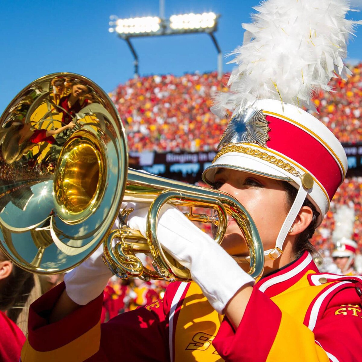 Iowa State Cyclone Marching Band LED Lamp